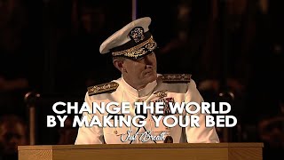 Change The World By Making Your Bed  One Of The Best Motivational Videos [upl. by Diamante534]