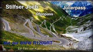 Stilfser Joch und Schweizer Alpen mit dem Motorrad [upl. by Urbanus331]