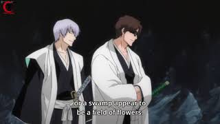 Aizen Sosuke Explain the powers of his Zanpakuto Kyokasuigetsu [upl. by Curr81]