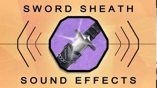 Sword Draw  Sword Sheath  Free Sound Effect [upl. by Close987]