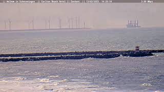 Live Scheveningen Noord Boulevard en Beach Camera [upl. by Patricio]