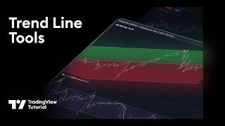 Trend Line Tools on TradingView Tutorial [upl. by Llennej]