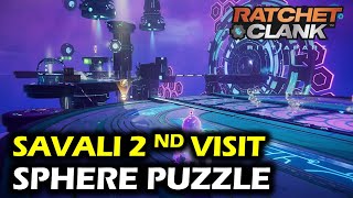 Savali Anomaly Puzzle Sphere Puzzle Guide Clank Possibilities  Ratchet and Clank Rift Apart [upl. by Sheryl]