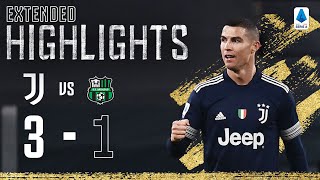 Juventus 31 Sassuolo  Ramsey amp Ronaldo Secure win with Late Goals  EXTENDED Highlights [upl. by Dee Dee]