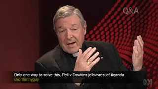 Cardinal Pell dismisses AdamEve as a Myth whilst debating Richard Dawkins [upl. by Reimer962]