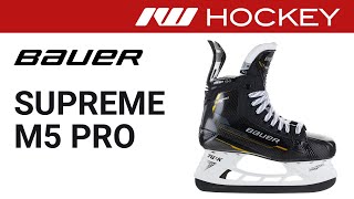 Bauer Supreme M5 Pro Skate Review [upl. by Ludovico]