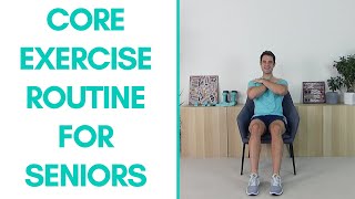 10Minute Seated Core Workout for Seniors  Easy amp Effective [upl. by Sclar]