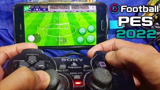 How to Play PES 2022 Mobile with PS2 Controller [upl. by Gilba]