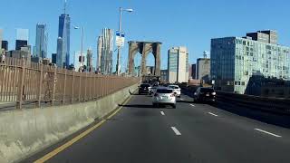 Brooklyn Bridge westbound [upl. by Tatiana]