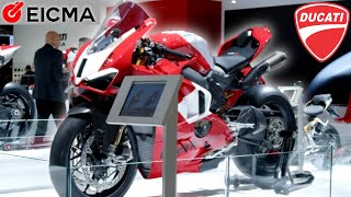 Ducati at EICMA 2023 Motorcycle Show [upl. by Brewster]