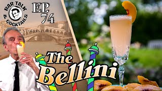 How to make The Bellini Cocktail  BAR TALK AND COCKTAILS [upl. by Lemej]