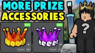 Players Get AWARDED These New Crown Accessories ROBLOX [upl. by Naillij287]