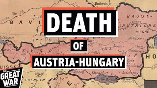 The End of AustriaHungary Treaty of SaintGermain 1919 [upl. by Anayk]