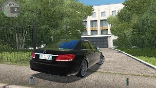 City Car Driving  Mercedes E350 W212 Logitech G27 [upl. by Phenica]