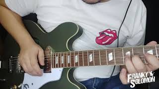 epiphone casino 2020 worn olive drab review [upl. by Nylitsirk992]