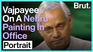 Vajpayee’s Story About A Nehru Portrait [upl. by Auhsuj]