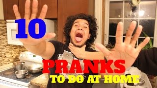 10 EASY PRANKS YOU CAN DO AT HOME  ✔ [upl. by Ellehsram]