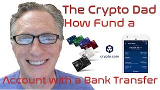 How to Fund your Cryptocom Account with a Bank Transfer [upl. by Sherri]