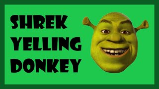 Shrek Yelling Donkey [upl. by Aierdna738]