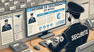 TUTORIAL INFORME  REDACCIÓN VIGILANCIA SEGURIDAD PRIVADA [upl. by Bushweller685]