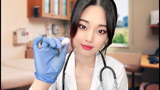 ASMR Doctor Exam and Sore Neck Treatment [upl. by Greggs]