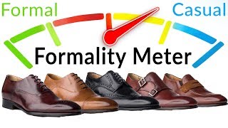 10 Dress Shoes Ranked Formal To Casual [upl. by Millford]