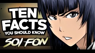 10 Facts About Soi Fon You Probably Should Know  Bleach [upl. by Marbut]