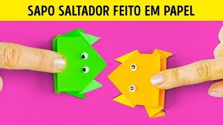 10 IDEIAS SIMPLES E DIVERTIDAS COM PAPEL [upl. by Otina]