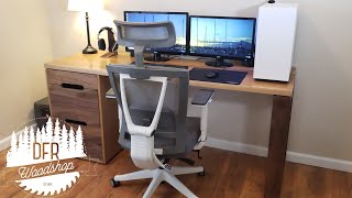 Building a Modern Computer Desk [upl. by Sibyls]