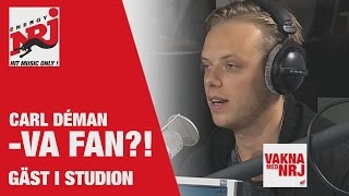 VAKNA Carl Déman Johan Falk  Va fan  VAKNA MED NRJ [upl. by Ellienad]