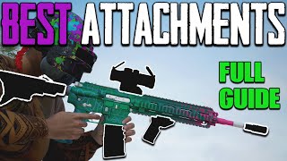 ULTIMATE PUBG ATTACHMENT GUIDE 2022  IMPROVE ACCURACY AND RECOIL  BEST PUBG GRIPS  PUBG SEASON 12 [upl. by Bj907]