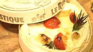 Baked camembert with smoked garlic recipe [upl. by Endys]