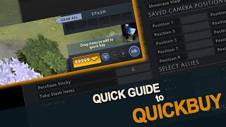 Sticky Items Quickbuy and You  Daily Tips  Dota 2 Guide [upl. by Roxanne]