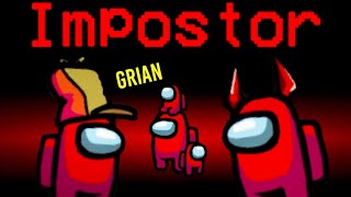 Grian is a TRIPLE IMPOSTER Among us [upl. by Zoller]