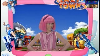 Lazy Town  Sportacus Hero Training  Stephanie [upl. by Ecnedac482]