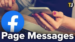 How to Send a Message From a Facebook Page [upl. by Aihsekyw801]