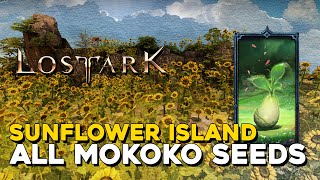 Lost Ark All Sunflower Island Mokoko Seed Locations [upl. by Castara]