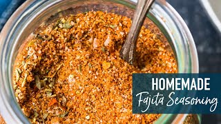 Homemade Fajita Seasoning [upl. by Elvyn681]