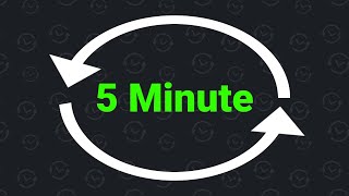 5 Minute Interval Timer [upl. by Vastah]