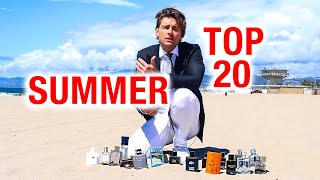 Top 20 Summer Fragrances for Men 2020 [upl. by Andromada959]