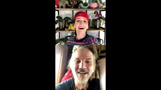 Natalia Oreiro amp Facundo Arana  Instagram Live  1772020 [upl. by Wenda]