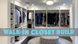 Walkin Closet DIY Build Part1 [upl. by Duncan951]