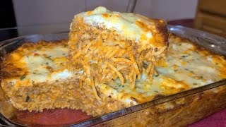 How to make Cheesy Baked Spaghetti [upl. by Reade]