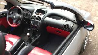 Peugeot 206 CC 100KW kabriolet [upl. by Eniawd]