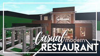 Welcome to Bloxburg Casual Modern Restaurant [upl. by Ahsirk996]