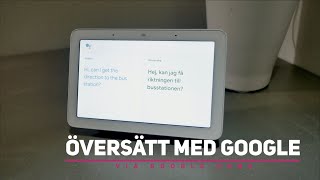 Översätt till och från Svenska med Google Home [upl. by Llenaej]