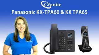 Panasonic Cordless – How to Update your Voicemail Greeting [upl. by Rramal459]