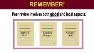 Peer Review Commenting Strategies [upl. by Esau744]