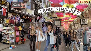 London Walking Tour  CAMDEN MARKET LONDON  London reopen 2021 [upl. by Mortimer]