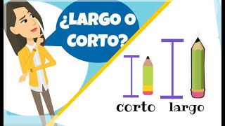 Comparar longitud para niños largo o corto [upl. by Bradway]